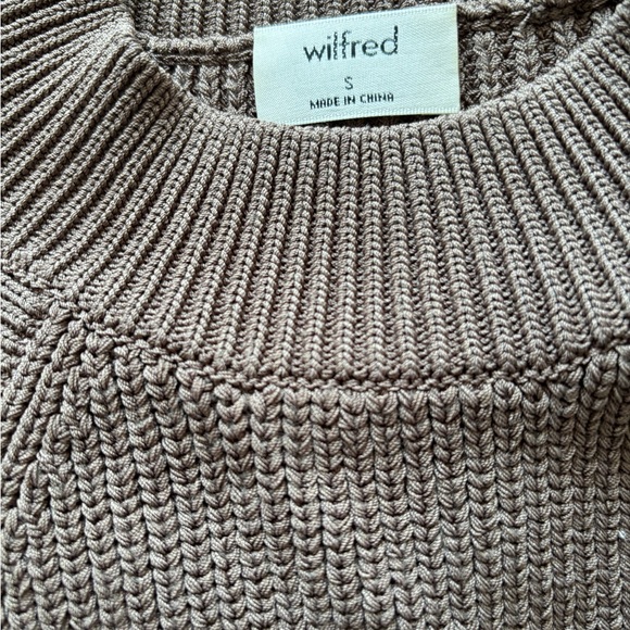 Wilfred - Taupe - Crevier Knit Top - Size Small - Picture 3 of 6